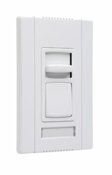 Wattstopper CDLV703PW 700VA Magnetic Low Voltage Single Pole/ 3-Way, Preset Dimmer, Narrow, White Finish