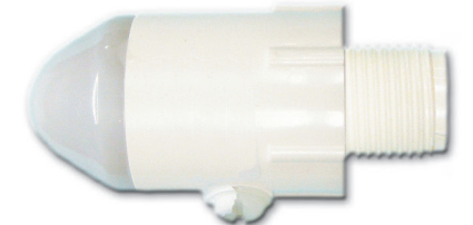 PLC Multipoint CES/A-24-1-10 1/2” NPT 3-Wire Atrium Analog Light Sensor W/ Dome Style Lens, 12/24V Input/1-10 Volt Output