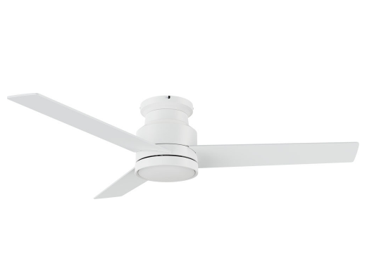 Carro USA CFW523E5-N10-W1-1-FM 52 Inch Santana Contemporary White Ceiling Fan
