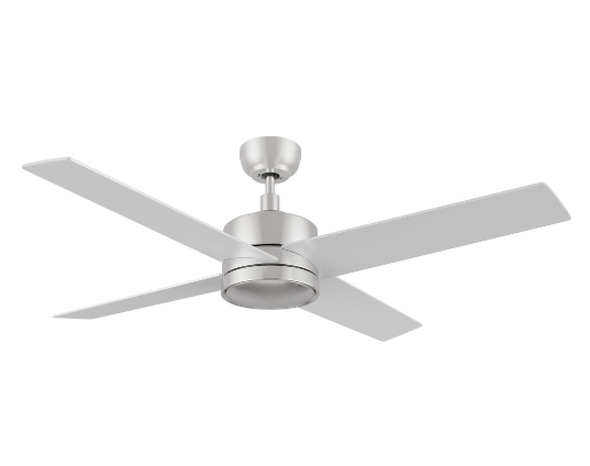 Carro USA CFW524E5-N10-SJ-1 52 Inch Santana Contemporary Brushed Nickel Ceiling Fan