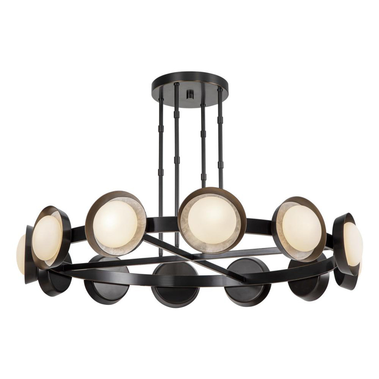 Alora Lighting CH320050UB-UNV Alonso 50-in Urban Bronze LED Chandeliers