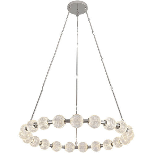 Alora Lighting CH321041PN-UNV-010 Marni LED 41.38 inch Chandelier Ceiling Light Polished Nickel Finish