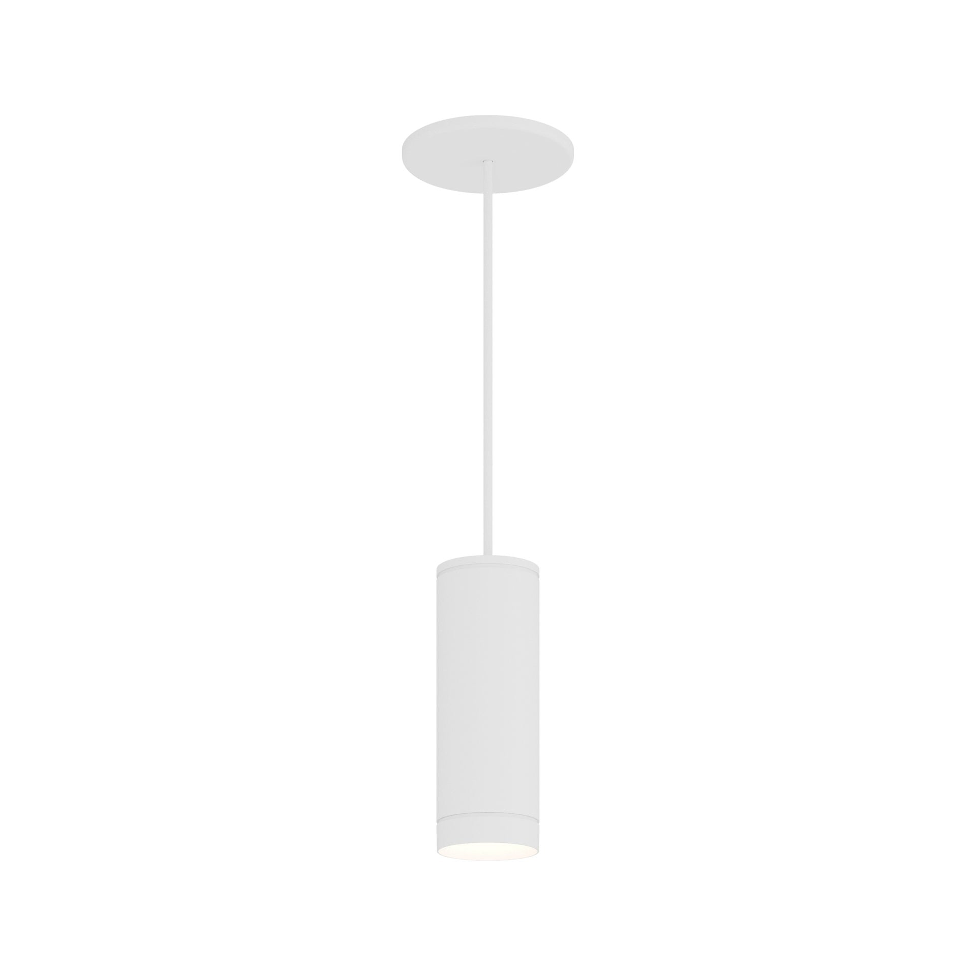 CSL Lighting CLT3CD-27-WT Forme 3" Cylinder Ceiling Light pendant - CCT: 2700K - Finish: White