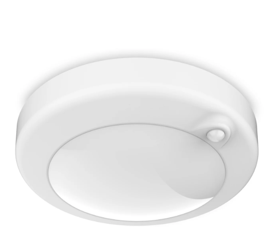 Feit Electric CM7.5/840/25/MOT/BAT 7.5 in. Round Rechargeable Motion Sensing Ceiling Light Color Temperature 4000K 4 Pack
