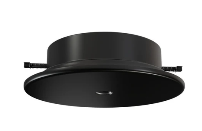 Westgate CMC-OWCC-BK 5in Old-work Recessed Ceiling Canopy With Junction Box for Cmc Cylinders, Black