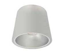 Westgate CMC12-MCTP-D-SIL 14″ Round Architectural Ceiling & Suspended Cylinder – Selectable Wattage & CCT, Silver Finish