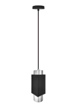 Westgate CMC5-MILAN2-MCTP-DD-BN 5 Inch LED Pendant CEiling Light Watt 12W/16W/20W, 80LM/W, 30K/40K/50K Brushed Nickel/Black Finish