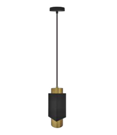 Westgate CMC5-MILAN2-MCTP-DD-GD 5 Inch LED Pendant CEiling Light Watt 12W/16W/20W, 80LM/W, 30K/40K/50K Gold/Black Finish