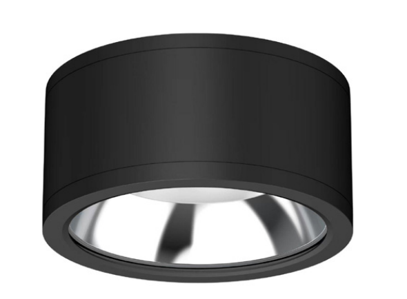 Westgate CMCW10-COB-40W-MCT-36D-D-BK 10 Inch LED COB(Chip on Board) Surface-Mounted Ceiling/Wall Cylinder Light, Watt 40W, Lumens 3850LM, CCT 3000K/3500K/4000K, 120-277V Black Finish