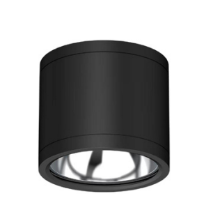 Westgate CMCW5-COB-25W-MCT-36D-DT-BK 5 Inch LED COB(Chip on Board) Surface-Mounted Ceiling/Wall Cylinder Light, Watt 25W, Lumens 2250LM, CCT 3000K/3500K/4000K, 120V Black Finish