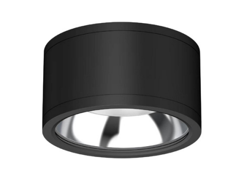 Westgate CMCW8-COB-35W-MCT-36D-D-BK 8 Inch LED COB(Chip on Board) Surface-Mounted Ceiling/Wall Cylinder Light, Watt 35W, Lumens 3100LM, CCT 3000K/3500K/4000K, 120-277V Black Finish