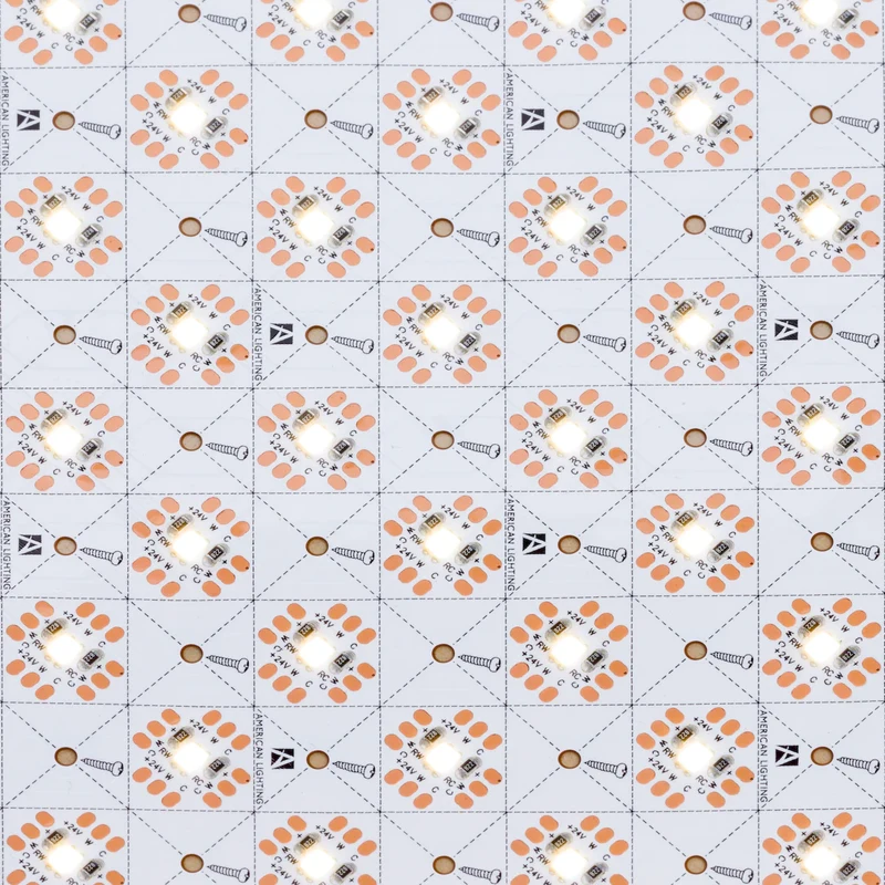 American Lighting CNVSHD-TW-12x24 12 X 24 Inch IP54 High Density LED Sheet, Tunable White 2700K-6000K, Voltage 24Vdc, 2-Pack