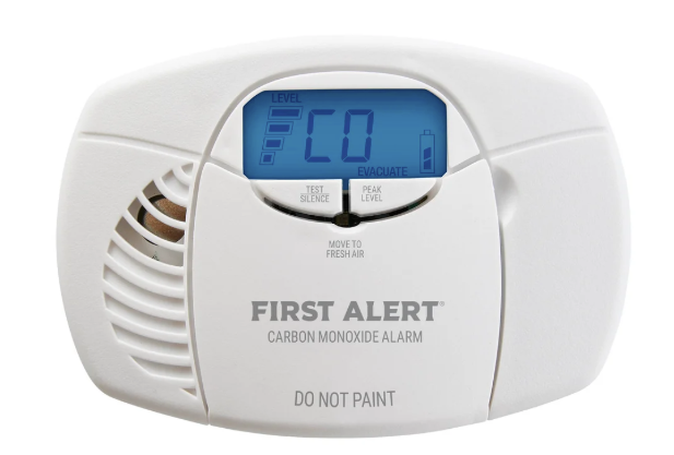 BRK First Alert CO7B01D Battery Operated Carbon Monoxide Alarm – Digital Display