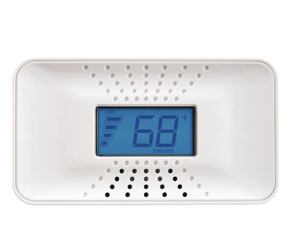 BRK First Alert CO9B10D Carbon Monoxide Alarm – 10-Year Battery & Digital Display