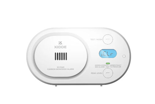 Kidde COBDL10 Carbon Monoxide Alarm, 10-Year Battery Powered