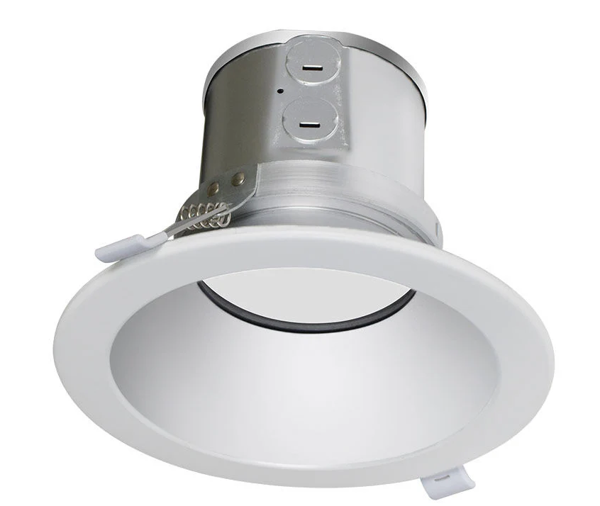 Westgate CRLC6-60W-MCTP-D-WH 6 Inch LED Commercial Recessed Light Wattage/CCT Selectable 40W/50W/60W 3000K/3500K/4000K 120-277V White
