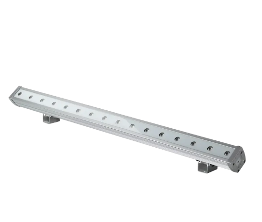 American Lighting CRSA-G4-RGBW-SV CORSA GRAZE 40W RGBW LED – 100-277V, 30° Beam, IP65, DMX 512, 5ft Power Cable with Plug, Male & Female Power & Signal Connectors