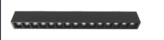 Eurofase Lighting CSMK-L-6X6-01 6-ft x 6-ft 80W Construct Surface Mount Kit, L Shape, Black Finish