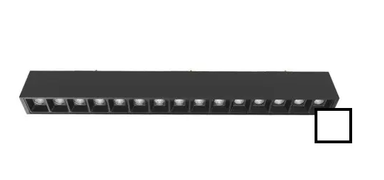 Eurofase Lighting CSMK-L-8X8-02 8-ft x 8-ft 160W Construct Surface Mount Kit, L Shape, White