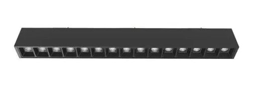 Eurofase Lighting CSMK-S-3 -01 3-ft 80W Construct Surface Mount Kit, Straight Shape, Black Finish