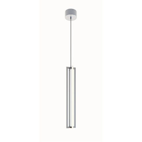 AFX Lighting CSSP36L30D1SN Cass LED 4 inch Satin Nickel Pendant Ceiling Light