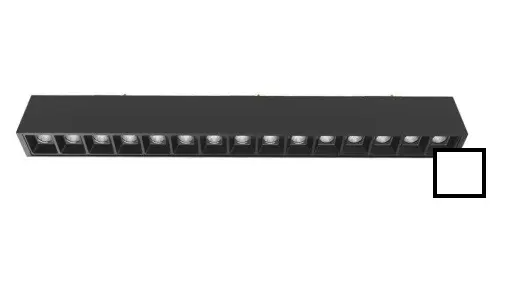 Eurofase Lighting CTMK-S-12-02 12-ft 80W Construct Trim Recessed Mount Kit, Straight Shape, White