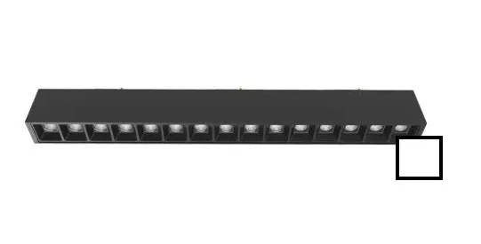 Eurofase Lighting CTMK-SQ-8-02 8-ft x 8-ft 160W Construct Trimmed Recessed Mount Kit, Square, White
