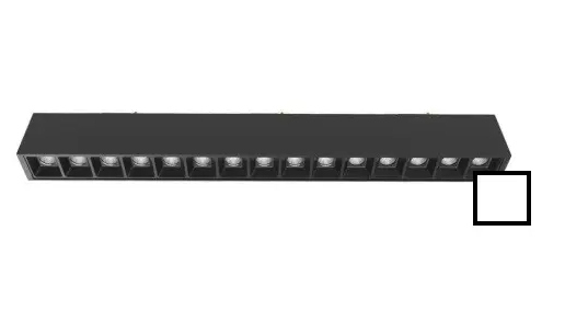 Eurofase Lighting CTMK-U-8X6X8-02 8-ft x 6-ft x 8-ft 160W Construct Trimmed Recessed Mount Kit, U, White