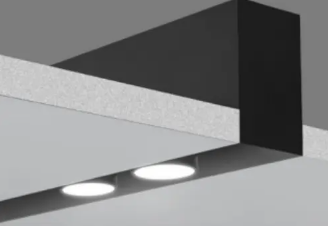 Eurofase Lighting CTMLSK-S-24-01 160W Construct Trimless Recessed Mount Kits, Black, Straight Shape