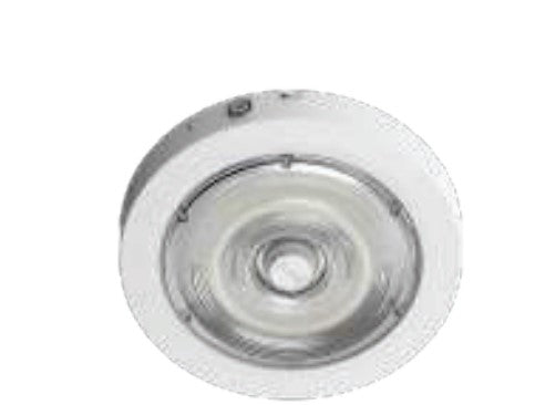 Westgate CXER-40-80W-MCTP-SR-EM-WH Round New Concept Garage And Ceiling Lights, Power & CCT Adjustable With Emergency Light, Damp Location White Finish