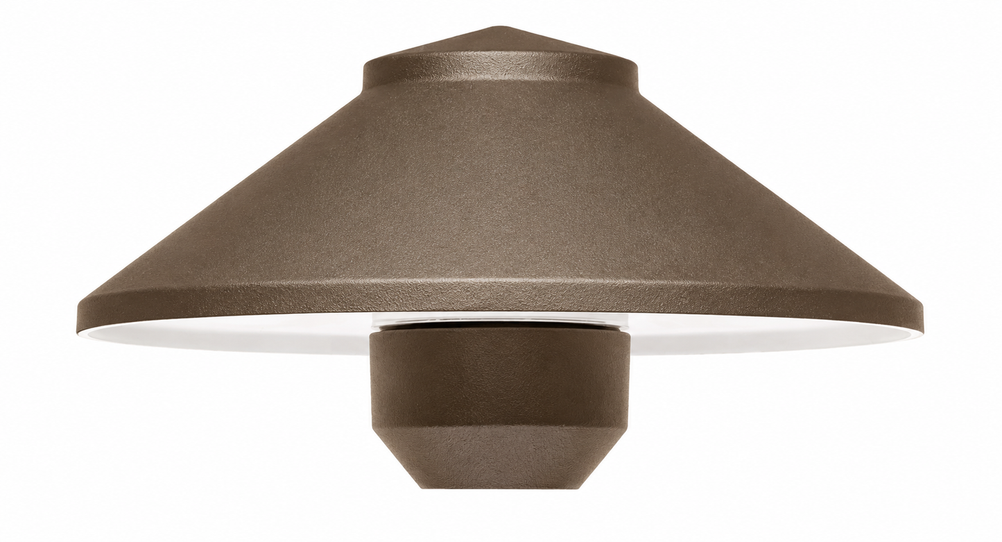 Universal Lighting Systems US1319BZ 6.25" Cast Aluminum Landscape Lighting Shade - Finish: Bronze