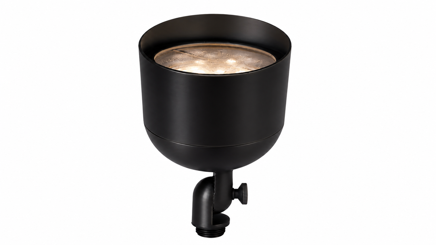 ABBA Lighting USA SPB07-DB Heavy Duty Cast Brass Flood/Spot Light - Finish: Dark Brass