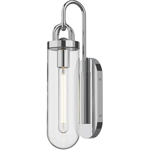 Alora Mood WV461101CH Lancaster 1 Light 4.63 inch Chrome Bath Vanity Light Wall Light