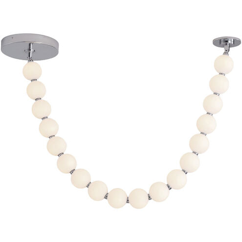 Alora Lighting PD321718CH-UNV-010 Akoya LED 62 inch Chrome Pendant Ceiling Light 0-10 Dimming