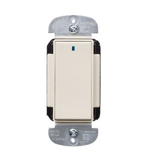 Wattstopper DCLV2-LA 0-10V Decorator Dimmer, Light Almond Finish