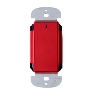 Wattstopper DCLV2-R 0-10V Decorator Dimmer, Red Finish