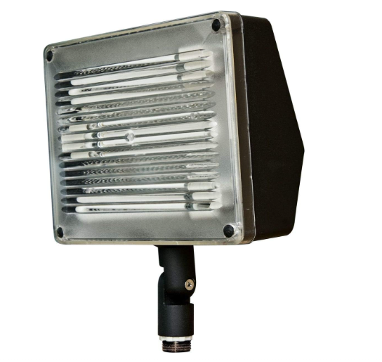 Dabmar Lighting DF5875 Polycarbonate Outdoor Area/Flood Light, Black