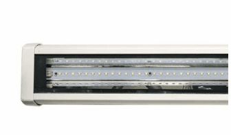 Dabmar Lighting DF9408-SLV LED Cast Aluminum Sign Fix 94.25" 2 X 28W, F29TS, 120V, Silver Finish