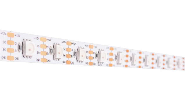 Diode LED DI-12V-DRGB-PIX-1LED-100 100-ft Dazzle Pixel LED Tape Light, RGB, Wattage 2.5W/ft, Voltage 12V