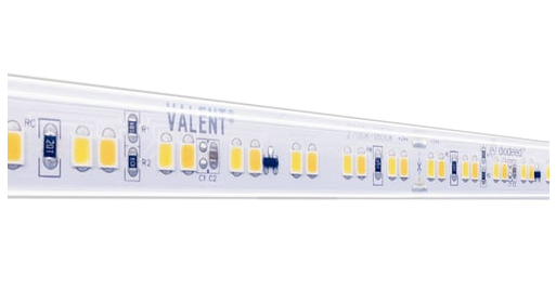 Diode LED DI-24V-VL4-WD2718-W100 100ft 4.4W/ft. Valent Warm Dim Wet Location LED Tape Light, CCT 2700K-1800K, 24V