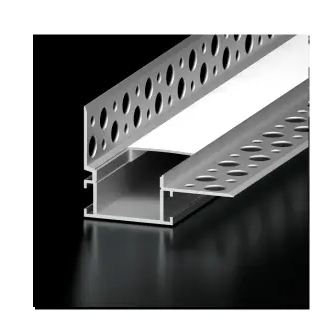 Diode LED DI-CHB-MUD1-WREV-ACC Wall Reveal Mud-In Channel Accessory Pack, 1-in