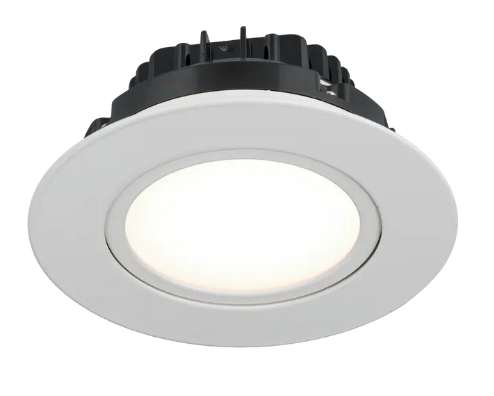American Lighting DIP6-5CCT-WH Dip 360° Gimbal 6 inch Downlight, 5CCT, White Finish, 5CCT 2700K / 3000K / 3500K / 4000K / 5000K, Lumens 1500LM