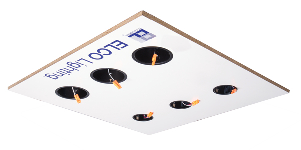 Elco Lighting DISP-D2LD2 2" & 3" Alder™ System Box Hanging Panel Display