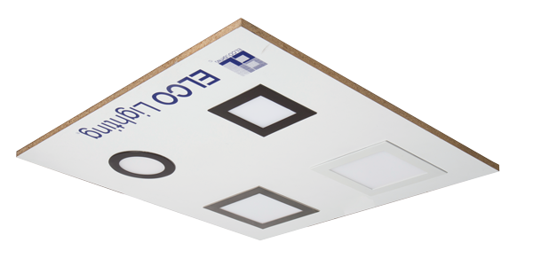 Elco Lighting DISP-D4LD1 Elm™ System Box Hanging Panel Display