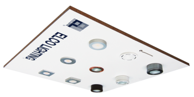 Elco Lighting DISP-F2LD1 Undercabinet Pucks Flat Display