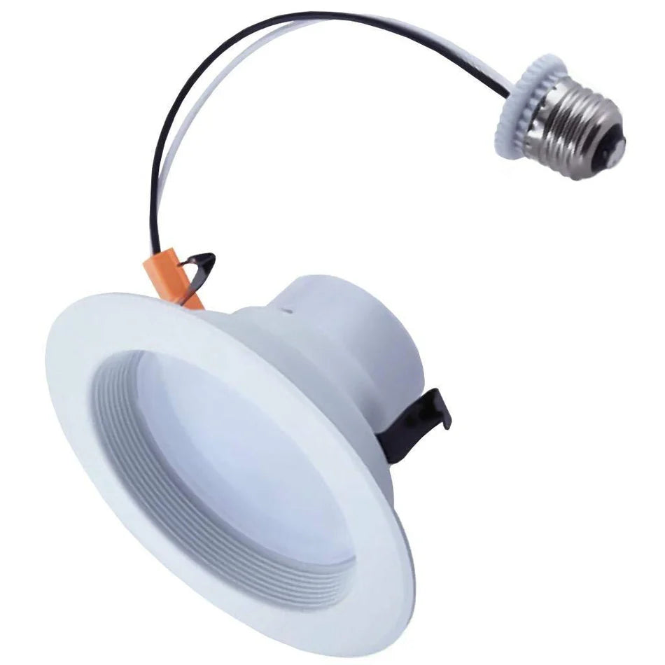 Eiko DK6-18W/15/827-D-120-W/B 2700K Downlight Kit 6 Inch 18W 1500lm 80CRI 2700K Dim Wet Location 120V White Baffle ES E26 Base