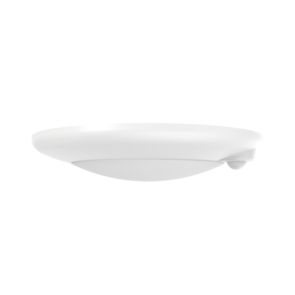 Lotus LED Lights DL205S-4-10W-5CCT-R90-0081-WH 4″ PIR Round Disk Downlight – 10W, 5CCT (2700K-5000K), 820-890 Lumens, 115° Beam, Triac Dimming (10-100%), CRI 90+, Wet/Closet Rated, White