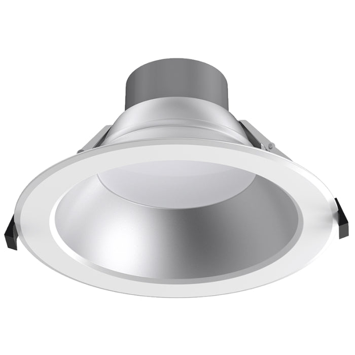Lotus LED Lights DL254-8-35W-M-A5C5-HO-AZ 8" Commercial Recessed LED Downlight, CCT 27K / 3K / 35K / 4K / 5K, 120-347V, Alzak