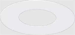 Eiko DL8-GR-WH 8" Downlight Goof Ring White Accessory