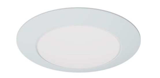 Westgate DLU6-MCT5 6 Inch Metal Eco Disk LED Light, 12W, 5CCT Selectable (2700K/3000K/3500K/4000K/5000K), 850LM, White Finish